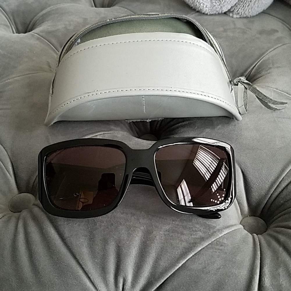 Dior Black Silver Sunglasses